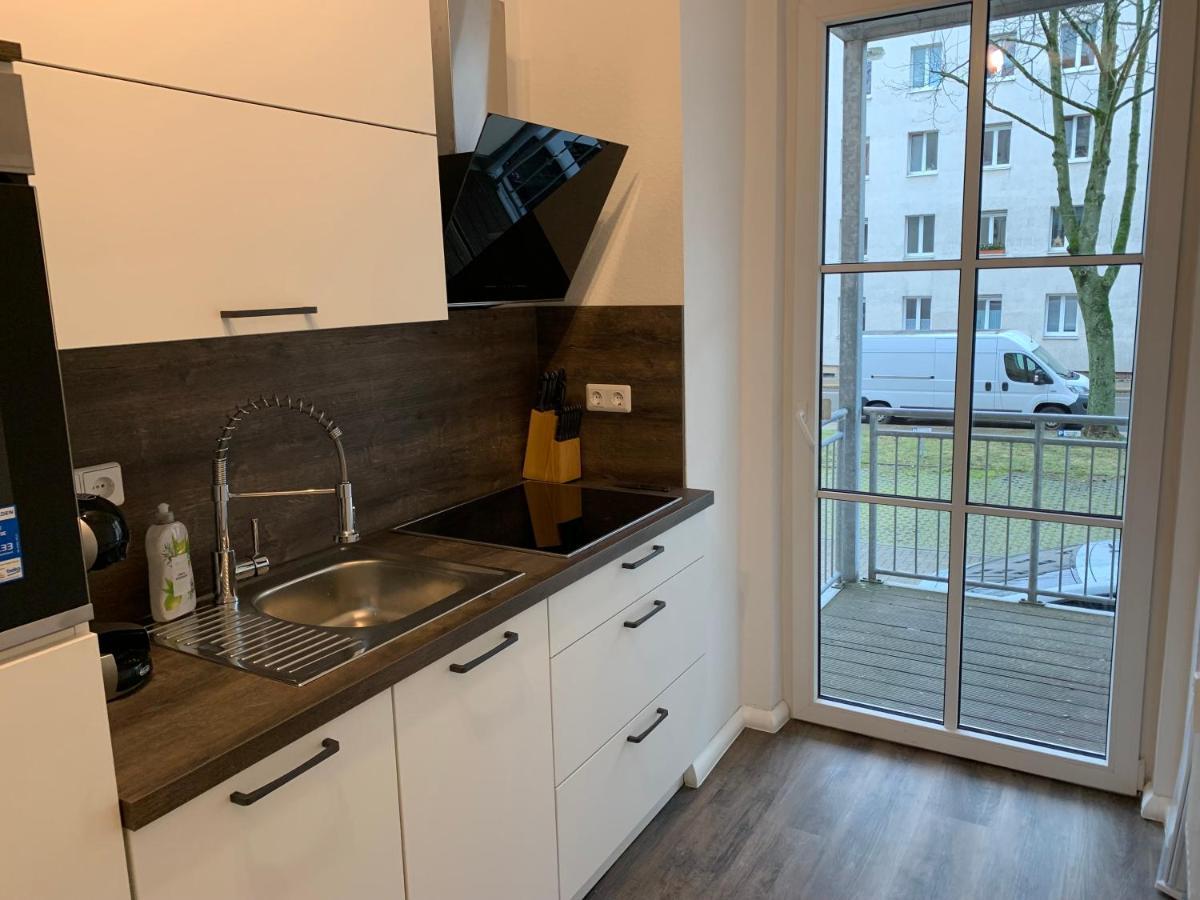 40 Qm Appartment Parkplatz, Balkon,Netflix, Prime Chemnitz Eksteriør billede
