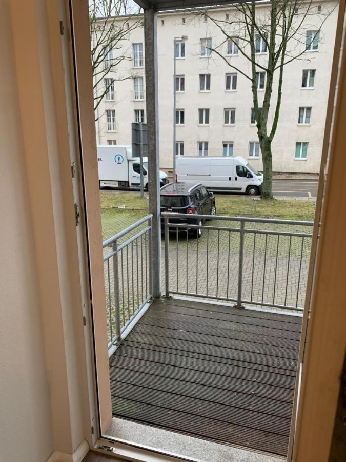40 Qm Appartment Parkplatz, Balkon,Netflix, Prime Chemnitz Eksteriør billede